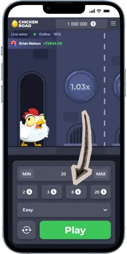 Chicken Road Set a virtual stake